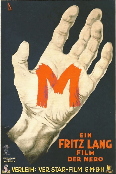 M (1931) 영화 포스터